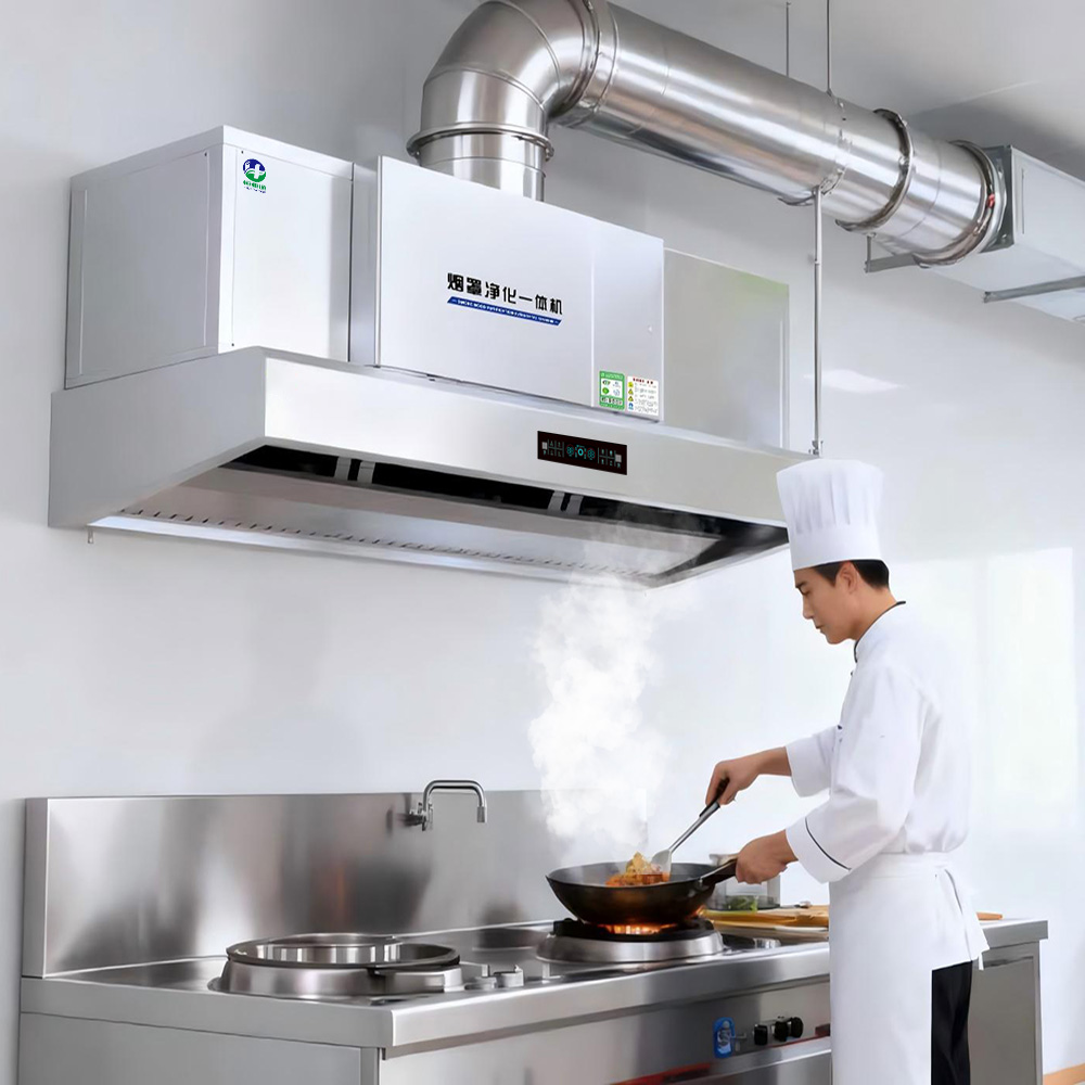 Commercial Kitchen Hood Design - スマート業務用厨房レンジフード 新デザイン ESP 工業用厨房排気装置 業務用スマートレンジフード OEM