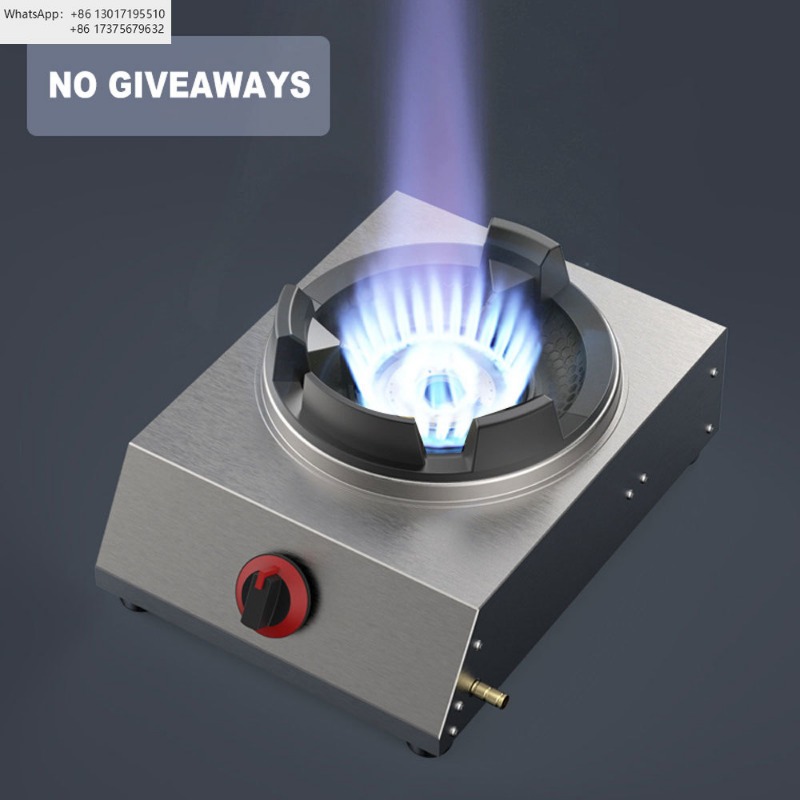 Commercial Kitchen Gas Stove - キッチンガスコンロ シングルガスストーブ 家庭用ステンレス製 業務用ガスコンロ エンシメラ・コシーナ