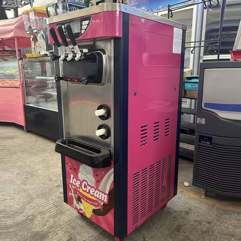 Commercial Kitchen Ice Machine - ステンレス製ソフトクリームマシン（ヨーグルト・サンデーコーン用）-業務用厨房機器（新品）