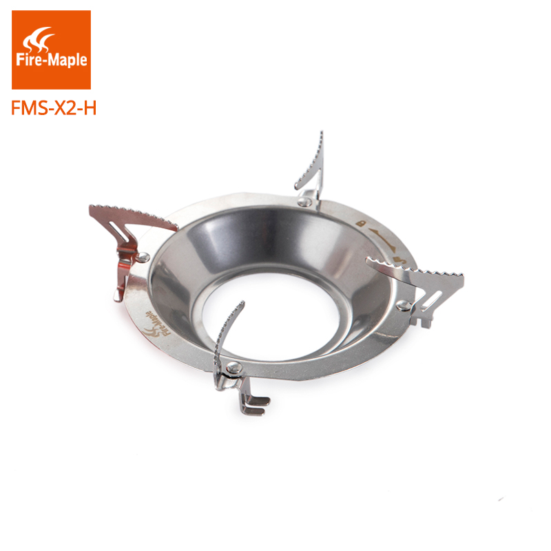 Commercial Kitchen Gas Stove - ファイヤーメイプル-ステンレス鋼ガスストーブ,スペアポット,固定星用サポートポット,x1 x 2x3,調理システム,65g,FMS-X2-H