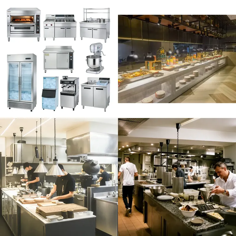 Commercial Kitchen Company - 学校・企業・職員食堂向け業務用厨房機器一式、ステンレス製食堂家具テーブル
