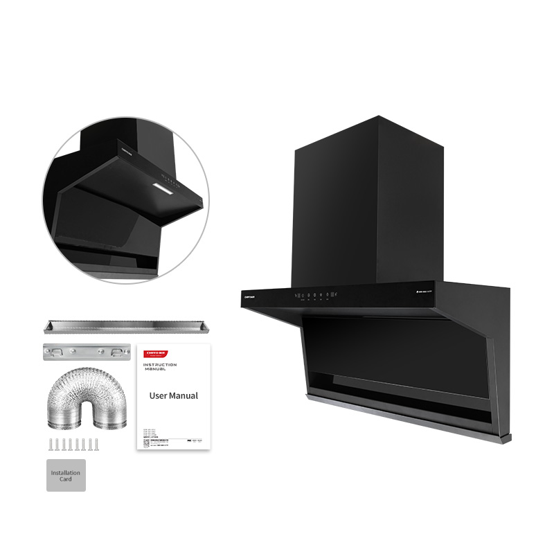 Commercial Kitchen Hood Design - 業務用壁掛けレンジフード ステンレス製 スマートデザイン キッチン用 簡単清掃 排煙フード