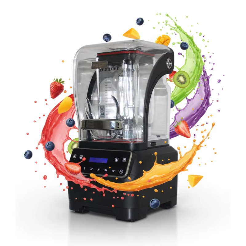 Commercial Kitchen Ice Machine - 業務用高速アイスブレンディングマシン、ヘビーデューティー2L業務用ブレンダー、レストランキッチン、ホテルケータリング向け