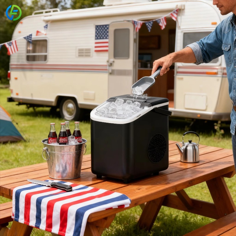 Commercial Kitchen Ice Machine - カスタマイズ可能な業務用製氷機 117kg ステンレス製業務用厨房冷凍設備