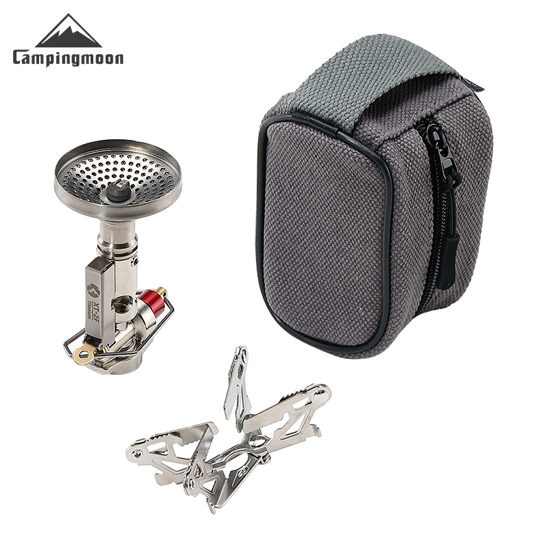 Commercial Kitchen Gas Stove - CAMPINGMOON XT-2F Xuanfeng チタンロケットストーブ ポータブルミニキャンプガスバーナー 安定電圧出力