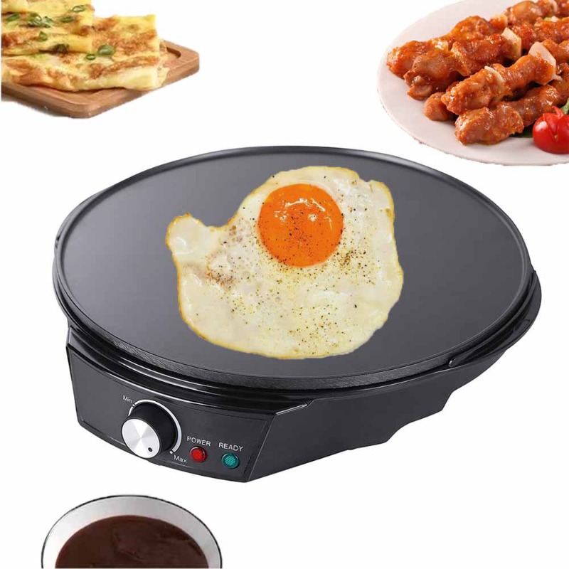 110V電気クレープパン、パンケーキグリドル、春巻きメーカー - Crepe Maker Griddle のレビューと価格