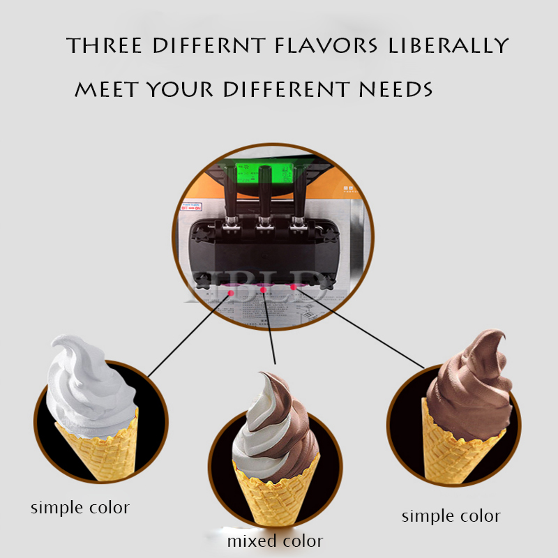 ステンレス製ソフトクリームマシン（ヨーグルト・サンデーコーン - Commercial Kitchen Ice Machine のレビューと価格