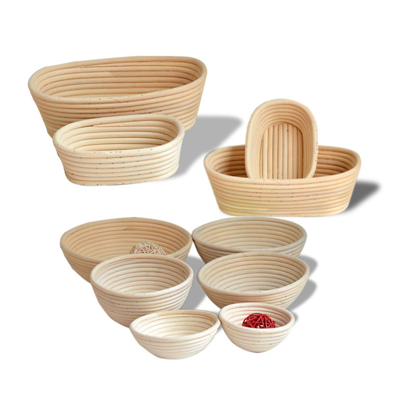 UPORS 籐パンプルーフバスケット ナチュラル オーバル  - Crepe Maker Griddle のレビューと価格