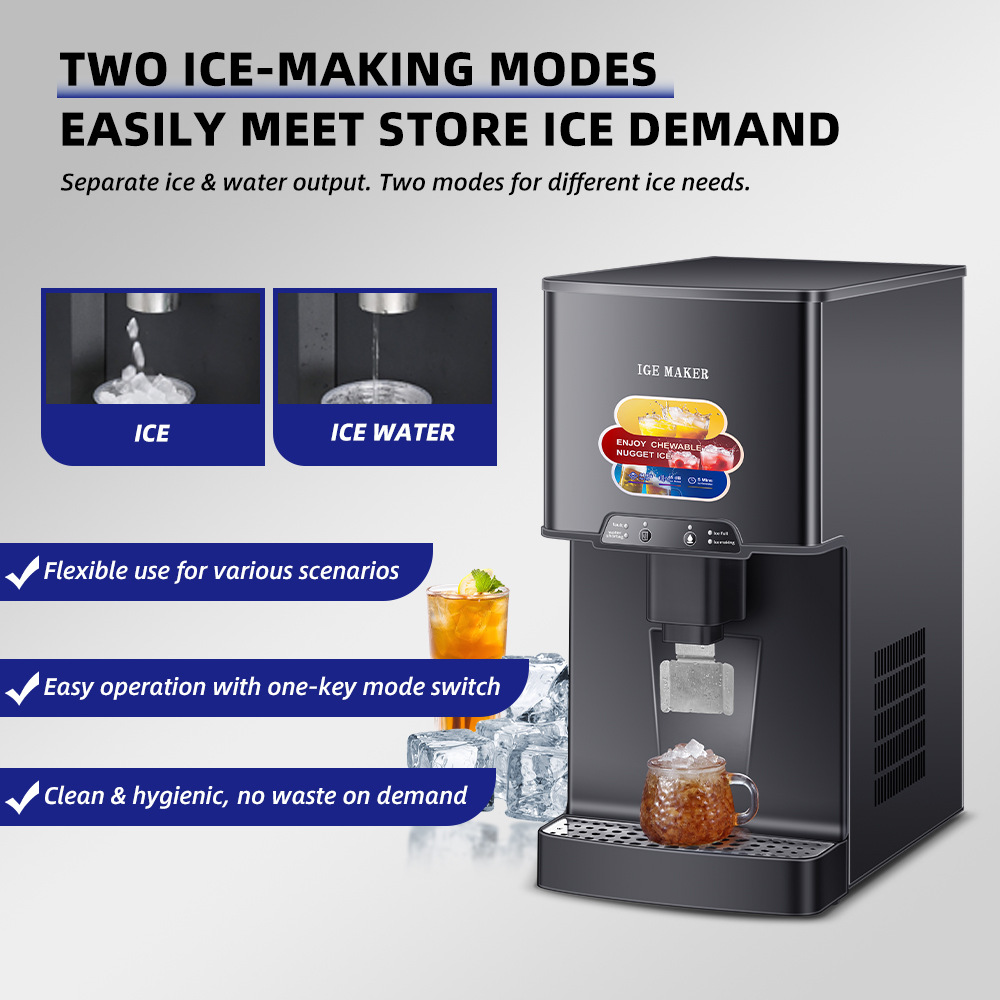 中国製新型コンパクト製氷機、キッチン＆パーティー用自動チュア - Commercial Kitchen Ice Machine のレビューと価格