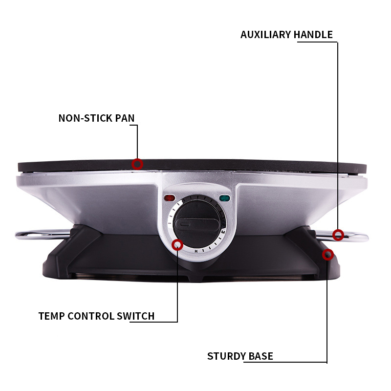 クレープメーカー 家庭用パンケーキパン 32CM パンケーキ - Crepe Maker Griddle のレビューと価格