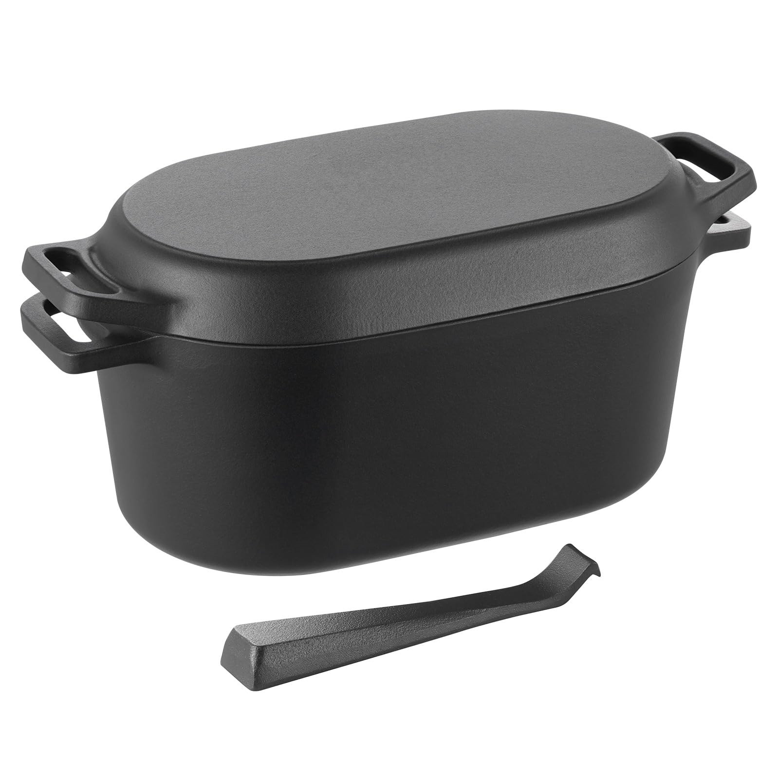 ダッチオーブン パン焼き用 サワードウパン型 2in1 鋳鉄 - Crepe Maker Griddle のレビューと価格