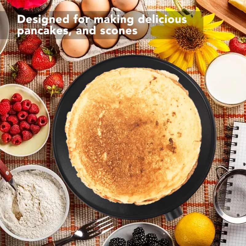 クレープメーカー グリドル ノンスティック 12インチ バッ - Crepe Maker Griddle のレビューと価格