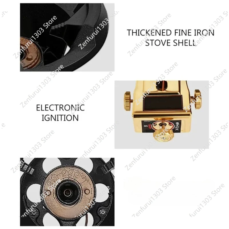 業務用強火力ガスコンロ　シングルガスコンロ　中華鍋用バーナー - Commercial Kitchen Gas Stove のレビューと価格