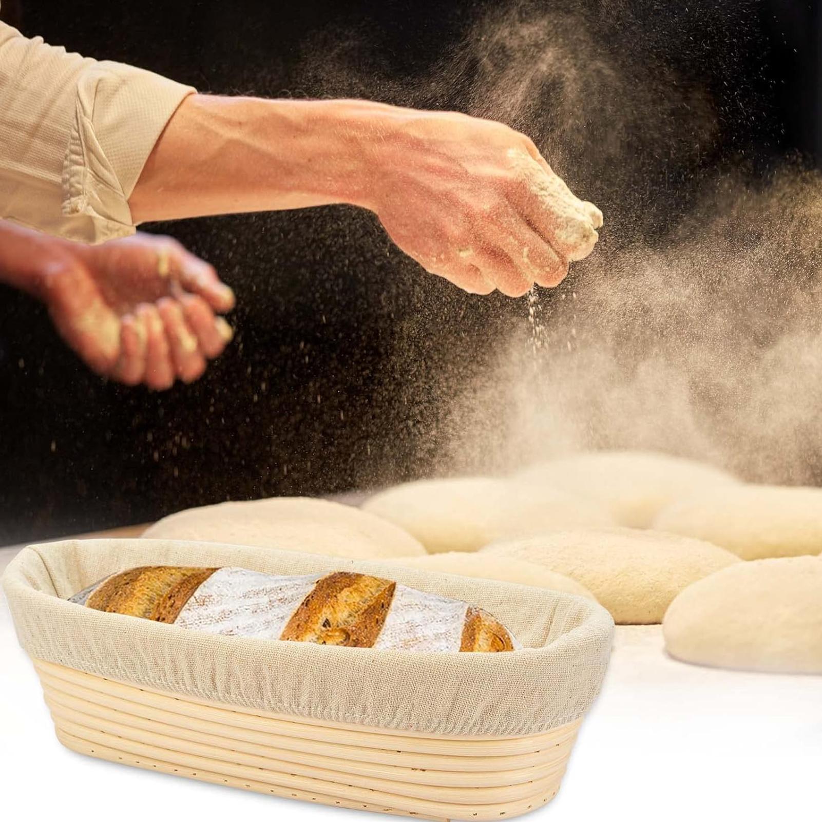 手作りラタン製パン発酵かご 天然発酵 サワードウ バヌトン  - Crepe Maker Griddle のレビューと価格