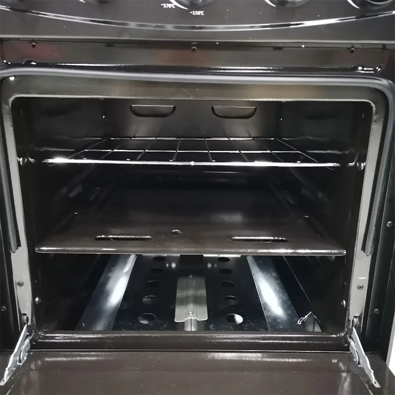 4口バーナー自立型一体型ガスコンロ、オーブン付きステンレス鋼 - Commercial Kitchen Gas Stove のレビューと価格