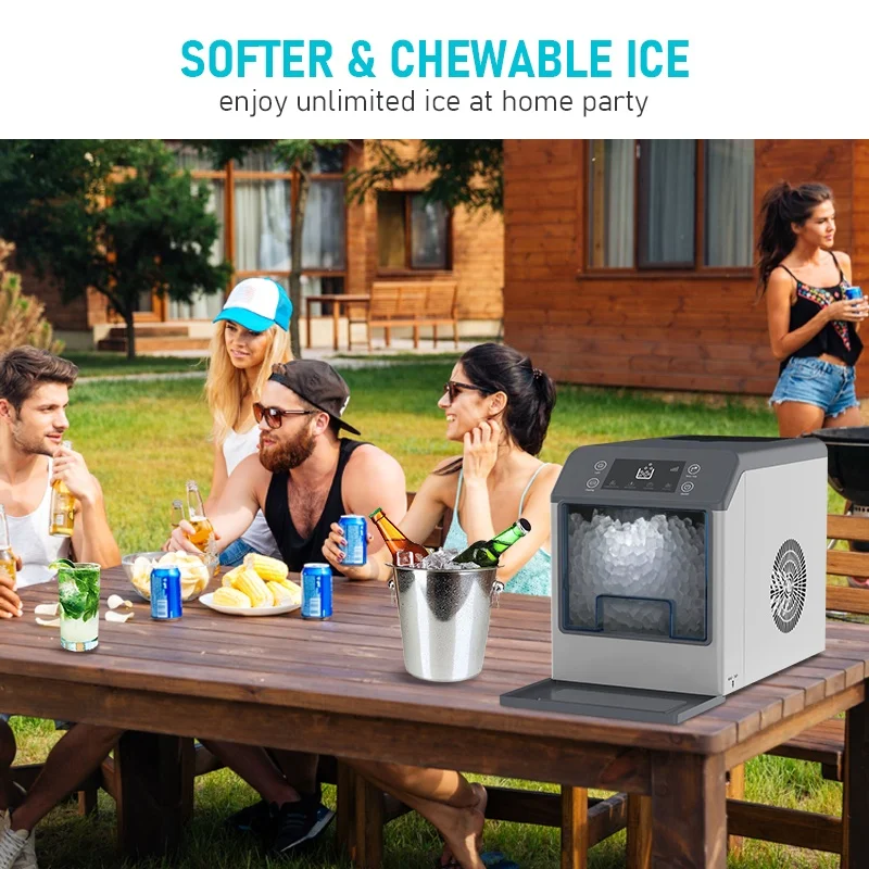 33ポンド/24時間 商用製氷機 自動洗浄機能付き カウンタ - Commercial Kitchen Ice Machine のレビューと価格
