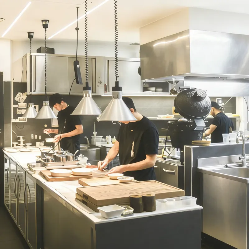 学校・企業・職員食堂向け業務用厨房機器一式、ステンレス製食堂 - Commercial Kitchen Company のレビューと価格