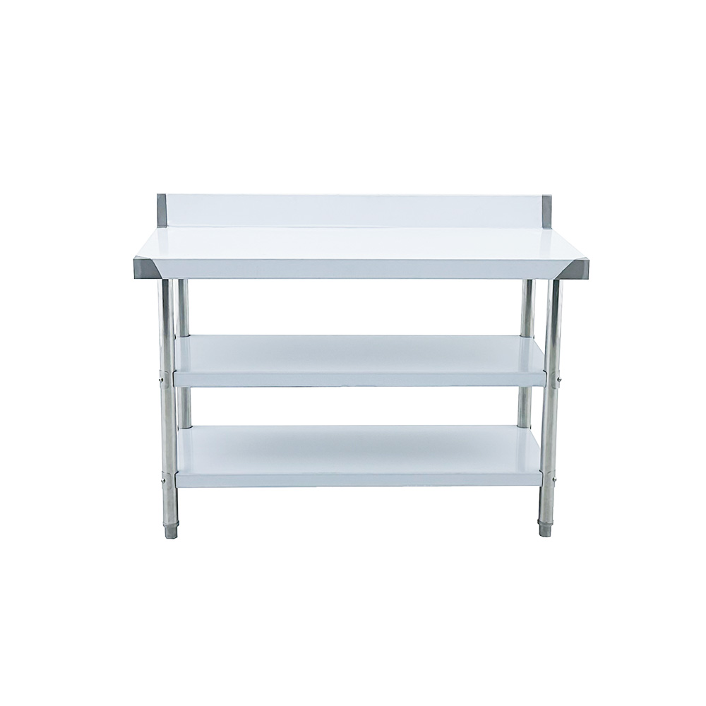 レストランホテル業務用厨房ワークベンチ 背もたれ付き三層ステ - Commercial Kitchen Bench のレビューと価格