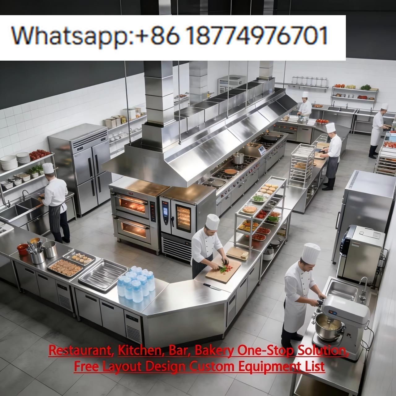 KFC業務用ファストフード機器セット キッチンレイアウト設計 - Commercial Kitchen Layout Design のレビューと価格