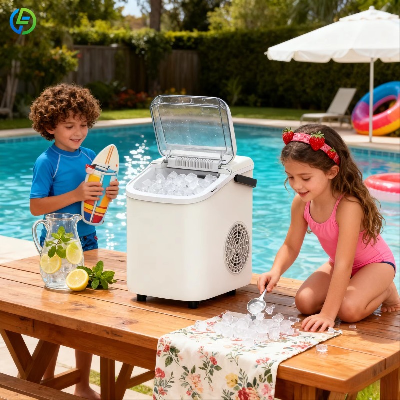 カスタマイズ可能な業務用製氷機 117kg ステンレス製業務 - Commercial Kitchen Ice Machine のレビューと価格