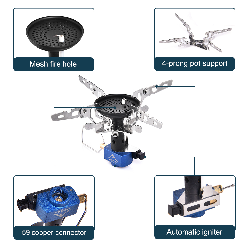 屋外キャンプ用ガスバーナー アウトドアストーブ 3300W  - Commercial Kitchen Gas Stove のレビューと価格