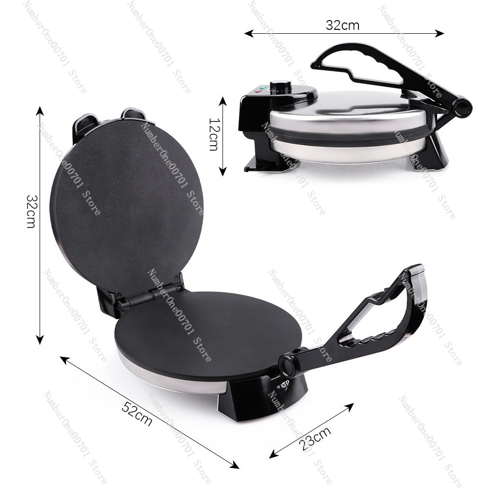 電気クレープメーカー、ノンスティック加工の13インチグリドル - Crepe Maker Griddle のレビューと価格